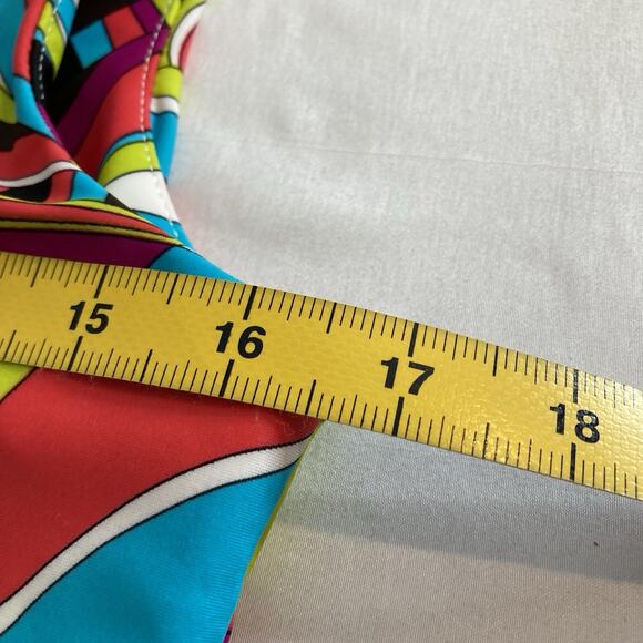 Jude Connally‎ Womens Colorful Mod Pop Art Sleeveless Beth Dress Size S Stretchy - Picture 4 of 10